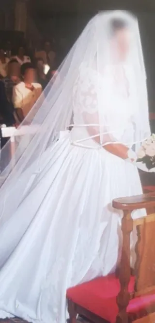 Vestido de Novia Blanco Encaje