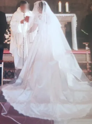 Vestido de Novia Blanco Encaje