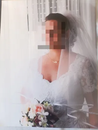 Vestido de Novia Blanco Encaje