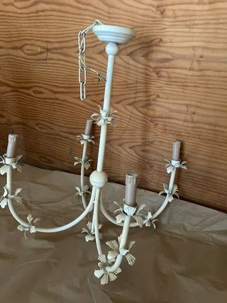 Lámpara de techo vintage floral