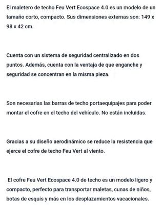 Cofre de techo Ecospace 4.0