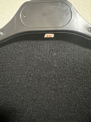 Chaleco negro bordado flores