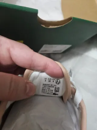 Zapatillas Lacoste Talla 38 Rosa/Blanco