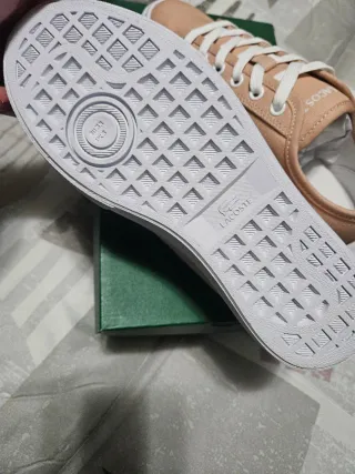 Zapatillas Lacoste Talla 38 Rosa/Blanco