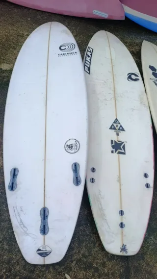 Tabla de surf Pukas  Cabianca gold beach