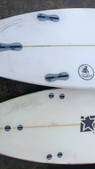 Tabla de surf Pukas  Cabianca gold beach