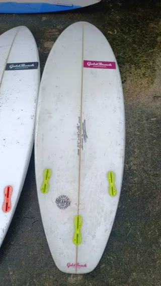 Tabla de surf Pukas  Cabianca gold beach