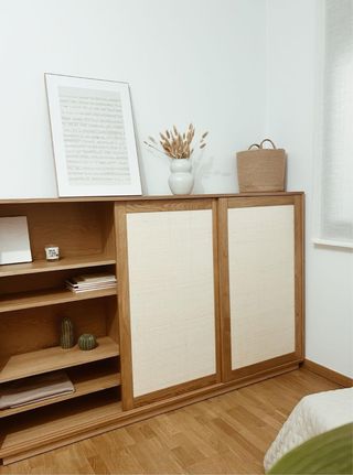 Mueble La Redoute Madera y Yute