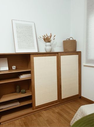 Mueble La Redoute Madera y Yute