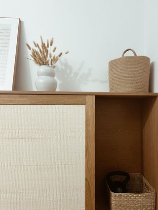 Mueble La Redoute Madera y Yute