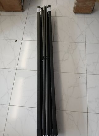 Gazebo All Seasons 3x3m Impermeabile Nero