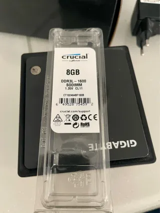 Mini PC Intel Gigabyte 3150 8GB RAM disco SSD 64GB