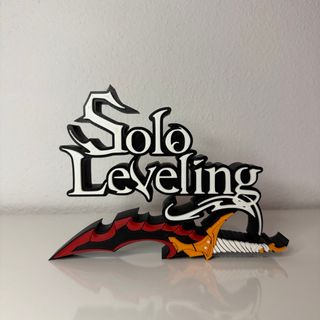 Logo Solo Leveling con Espada