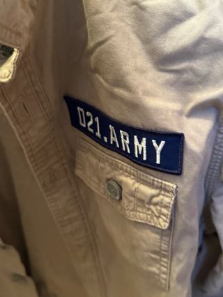 Camisa Superdry Talla L Beige