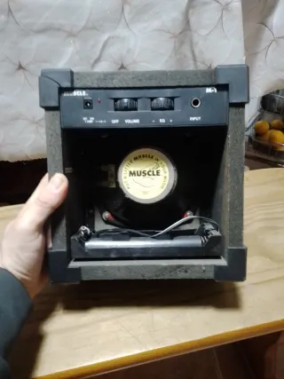 Amplificador de guitarra Muscle It Goes Anywhere