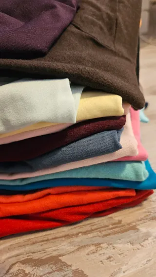 Lote 20 Camisetas Talla Única Colores variados