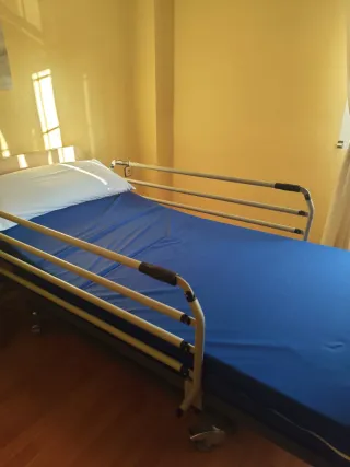 Cama articulada + colchón antiescara