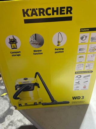 Aspirador Kärcher WD 3 S Húmedo/Seco