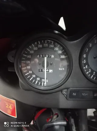 Yamaha Thundercat 600cc Moto Deportiva Roja