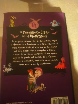El tenebroso libro de los monstruos: Con la mon...