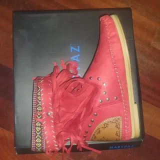 Botas Marypaz Rojas Talla 36 Nuevas