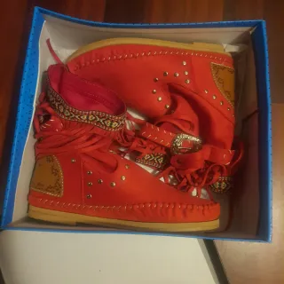 Botas Marypaz Rojas Talla 36 Nuevas