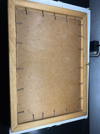 Pintura marinera barcos de pesca enmarcada