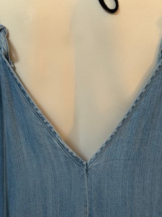 Only Abito Vestito Lungo Jeans Leggero S