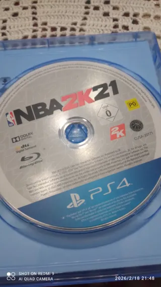 NBA 2K21 PS4 (PlayStation 4) - Poco Uso