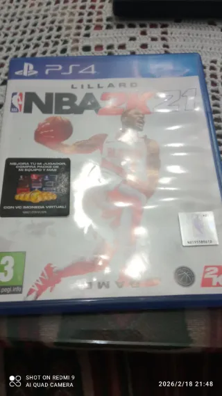 NBA 2K21 PS4 (PlayStation 4) - Poco Uso