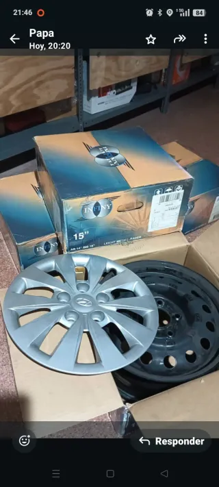Llantas y Tapacubos Hyundai i30 Originales (4 unid