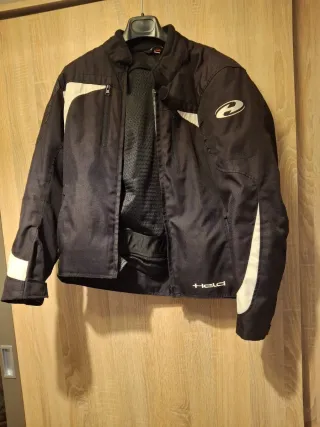 Chaqueta Moto Mujer Held Negra y Blanca