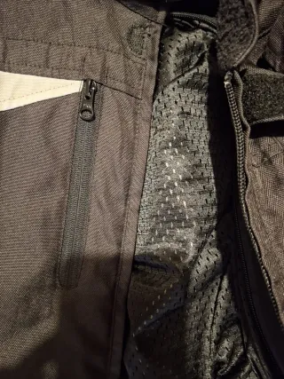 Chaqueta Moto Mujer Held Negra y Blanca