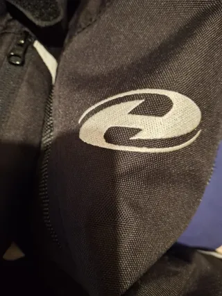 Chaqueta Moto Mujer Held Negra y Blanca