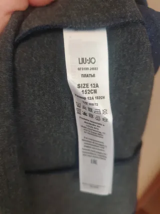 Liu Jo Abito Blu Laminato 12 Anni