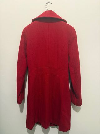 Cappotto rosso taglia S