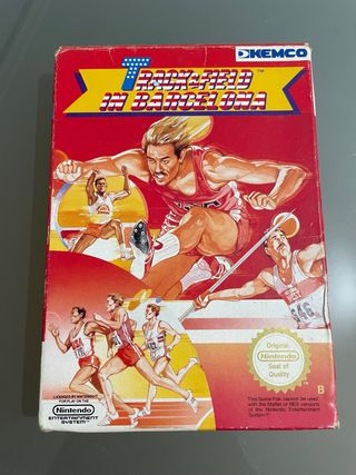 Track & Field in Barcelona NES Kemco