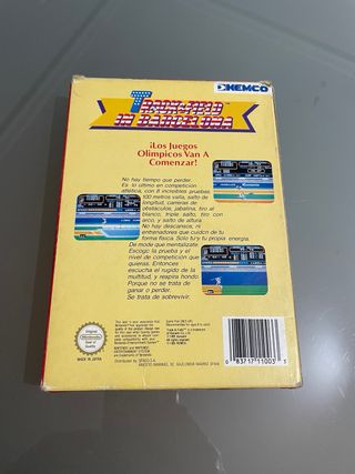 Track & Field in Barcelona NES Kemco