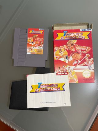 Track & Field in Barcelona NES Kemco