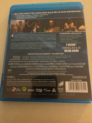 El Expreso de Medianoche Blu-ray Edición 30 Aniver