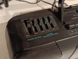 Radio Casete Venturer Negra