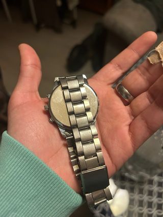 Reloj EYRON Negro y Plateado