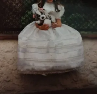 Vestido de Comunión Blanco Niña