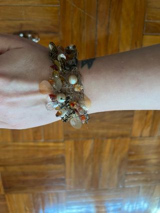 Set collana e bracciale artigianale