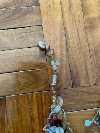 Set collana e bracciale artigianale