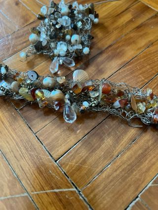 Set collana e bracciale artigianale