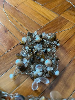 Set collana e bracciale artigianale