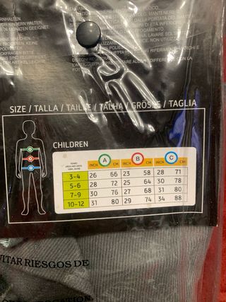 Disfraz de burro talla 3-4 años