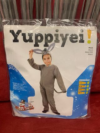 Disfraz de burro talla 3-4 años