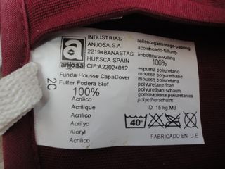 JUEGO 3 COJINES BURDEOS